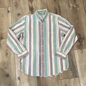 Zara Mens Button Up Shirt Size Large